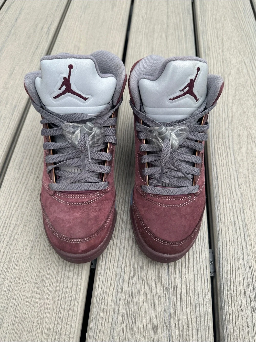 Jordan Men's Retro 5 Burgundy Used